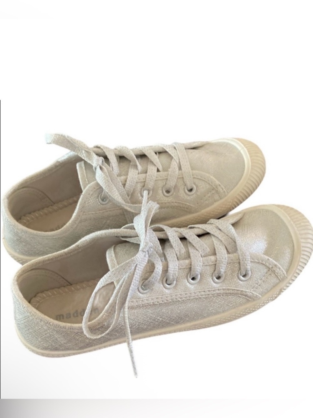 Madden Girl Low-Top silver comfy Sneakers